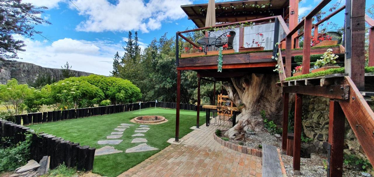 Casa En El Arbol Villa Suesca Buitenkant foto